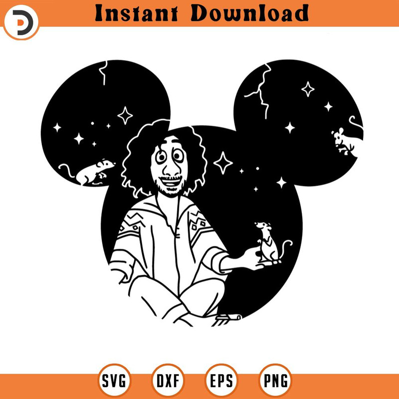 SVG4611-Charm SVG Bruno png clipart , cricut cut file silhouette.jpg