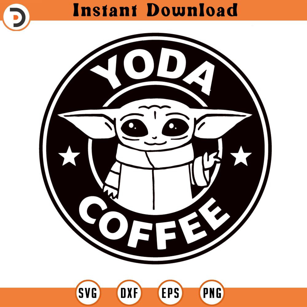 SVG4651-Baby Yoda Coffee svg png vector cut file layered by color.jpg
