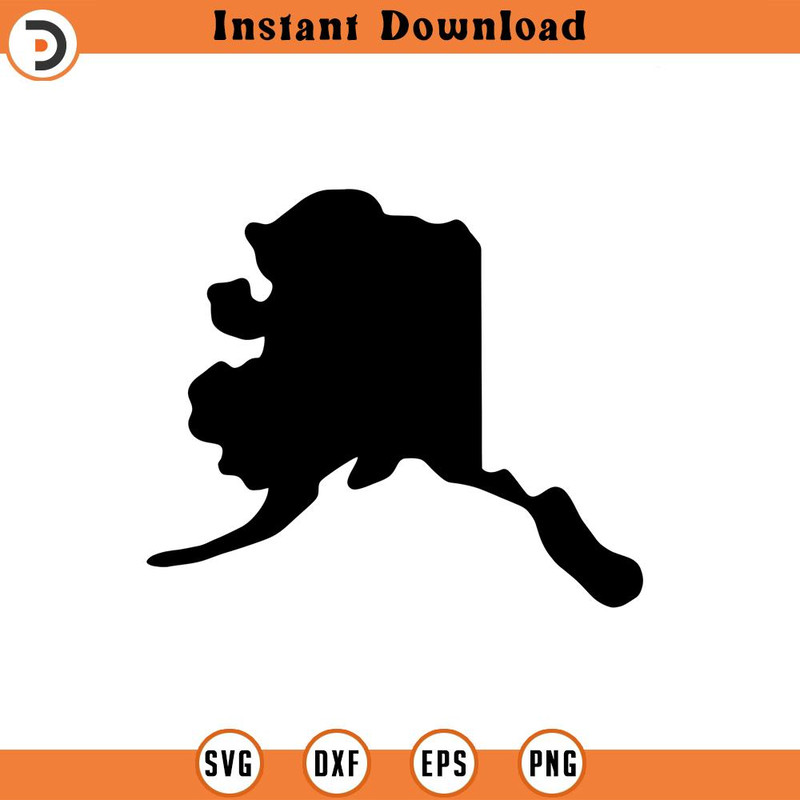 SVG185-Alaska SVG, State svg, United States, Shape, svg, png, dxf, jpeg, Digital Download, Cut File, Cricut, Silhouette.jpg