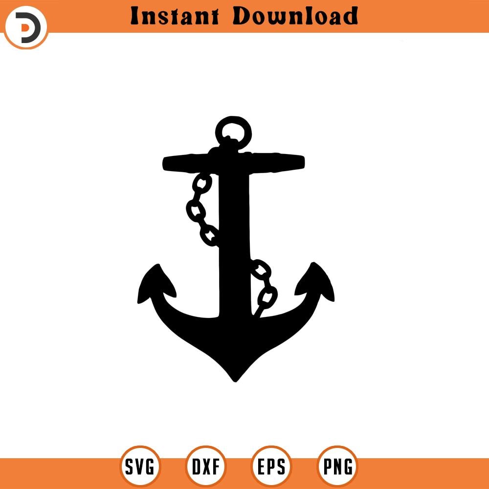 SVG187-Anchor svg, Sailing SVG, Nautical, svg, png, dxf, jpeg, Digital Download, Cut File, Cricut, Silhouette.jpg