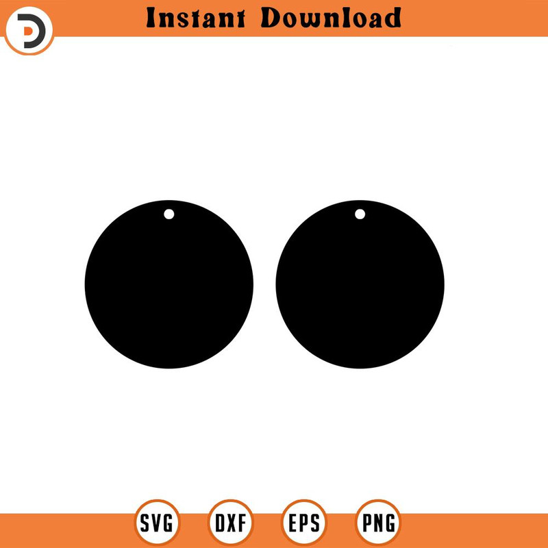 SVG222-Circle Earring svg, Earrings SVG, svg, png, dxf, jpeg, Digital Download, Cut File, Cricut, Silhouette.jpg
