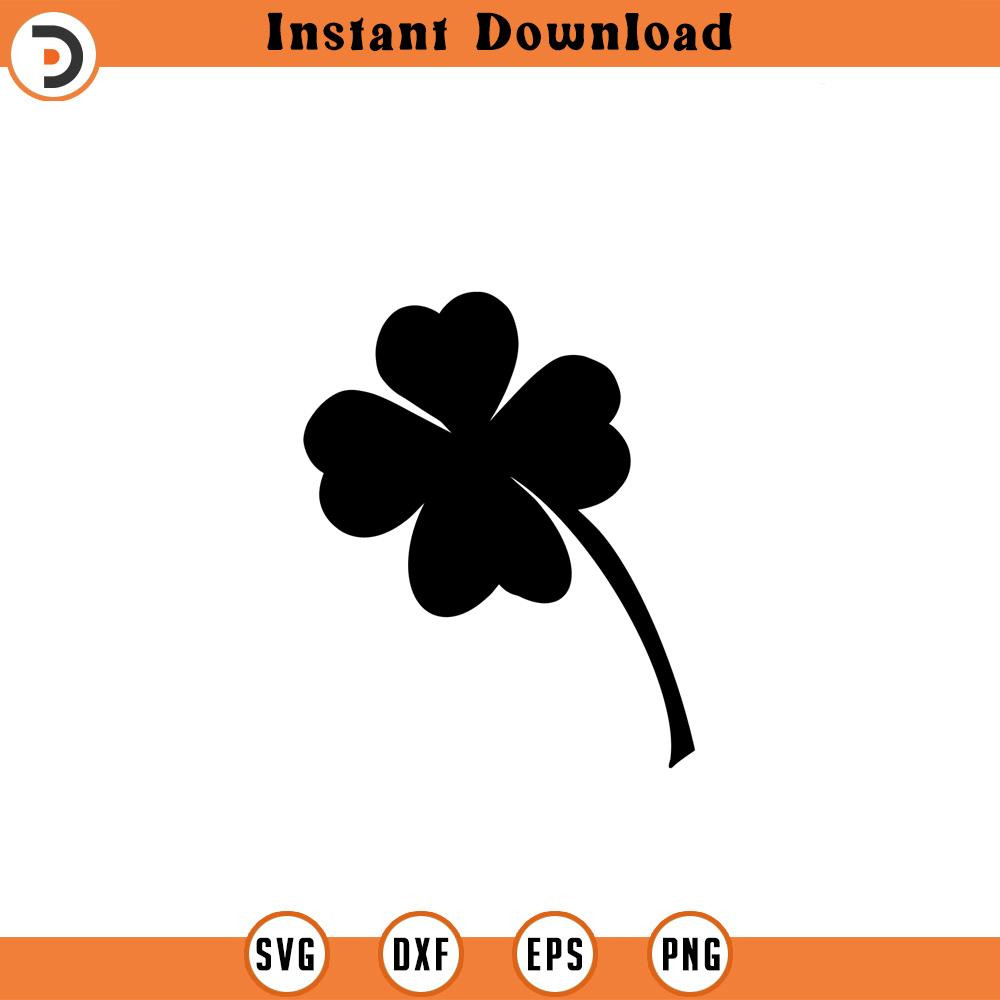 SVG224-Clover svg, St Patricks Day SVG, Holiday SVG, svg, png, dxf, jpeg, Digital Download, Cut File, Cricut, Silhouette.jpg