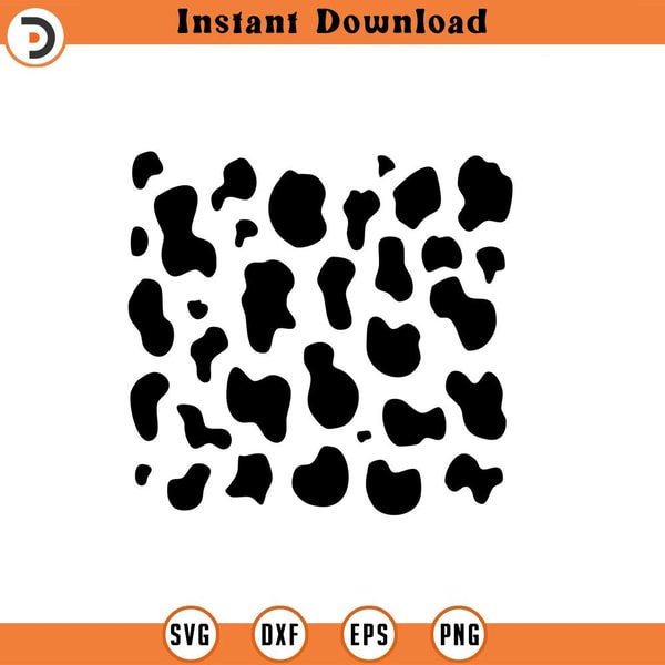 SVG227-Cow Print svg, Animal Print SVG, svg, png, dxf, jpeg, Digital Download, Cut File, Cricut, Silhouette.jpg