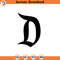 SVG232-D svg, D, Vintage D, theme park, svg, png, dxf, jpeg, Digital Download, Cricut, Silhouette, Svg files for cricut.jpg