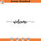 SVG1058-Welcome Svg, DXF, PNG, PSD, Welcome Sign Svg, Welcome Cut File, Front Door Svg, Greeting Svg, Text Cutting Files, Personal Use, Welcome File.jpg