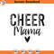 SVG1178-Cheer Mama SVG, Cheer SVG, Cheerleading SVG, Megaphone svg, cheer team svg, cheerleader girl svg, cheer mom svg, cut file for cricut.jpg