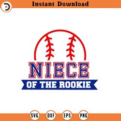 custom order niece of the rookie baseball birthday svg, birthday svg, family birthday shirt svg, rookie of the year ,cut
