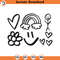 SVG1237-Doodle SVG Mini Bundle, Heart SVG, Rainbow Svg, Stick Figure svg, Flowers svg, Hand-drawn Heart svg, Cut Files Cricut, Silhouette.jpg