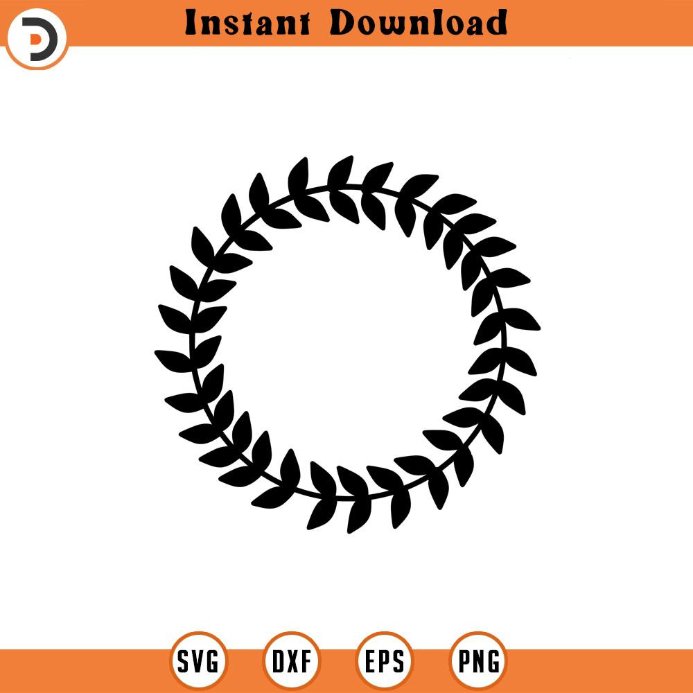 SVG1276-Frame Svg, Wreath Svg, Home Decoration Svg, Home Decor svg, Wall Frame Svg, Household svg, Decorative Svg, Cut Files For Cricut, Silhouette.jpg