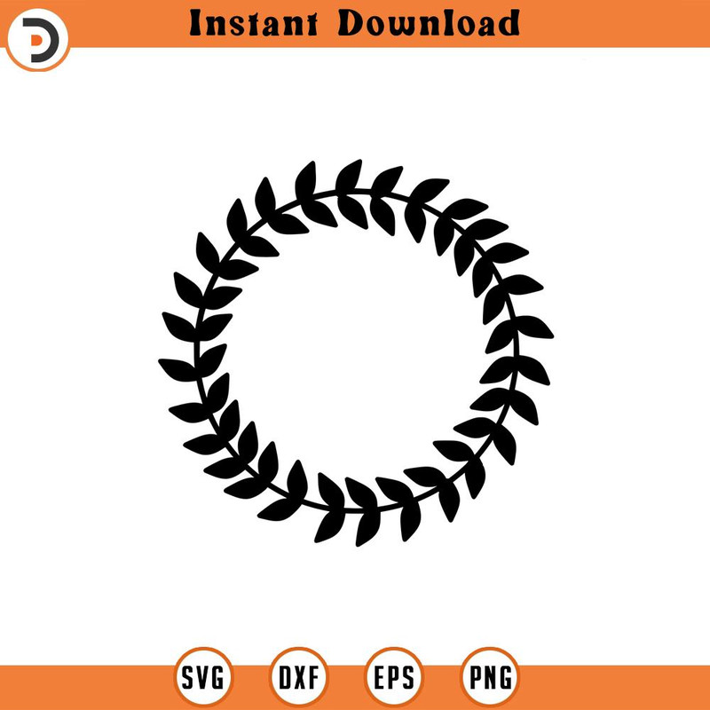 SVG1276-Frame Svg, Wreath Svg, Home Decoration Svg, Home Decor svg, Wall Frame Svg, Household svg, Decorative Svg, Cut Files For Cricut, Silhouette.jpg