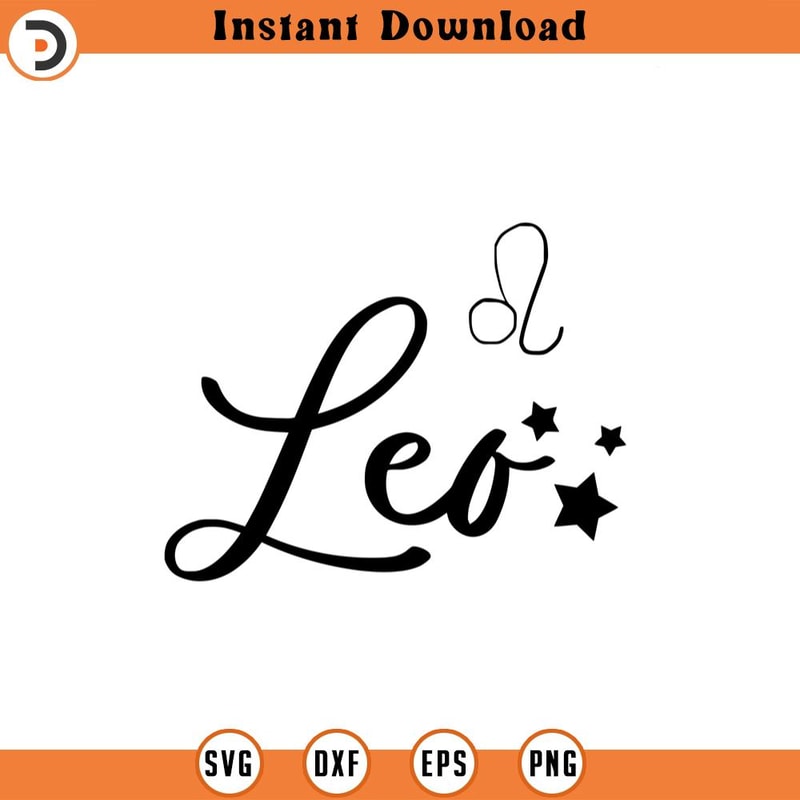SVG1407-Leo SVG, Zodiac Signs SVG, Astrology Sign svg, Zodiac Symbols svg, Constellation Sign svg, Astrology, Horoscope, Cut File Cricut, Silhouette.jpg