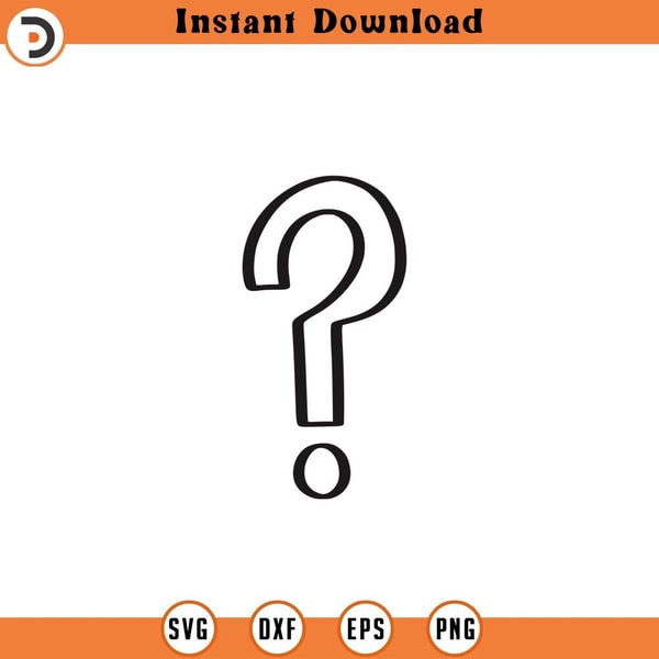 Question Mark File Question Mark SVG, Punctuations SVG, Question Mark SVG, Ques | Inspire ...