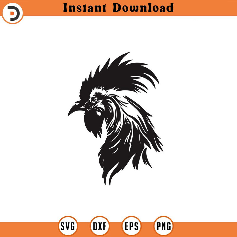 SVG1533-Rooster SVG, Chicken Svg, Farm Animals SVG, Farmhouse SVG, Farmhouse Sign, Farmhouse Decor svg,Farm Life, Tribal Designs Svg,Cut File Cricut.jpg