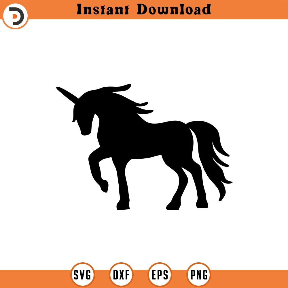 SVG1629-Unicorn SVG, Unicorn Silhouette, Unicorn Clip Art, Unicorn Graphics, Magical Unicorn, Unicorn Design, Cricut Cut File, Silhouette.jpg