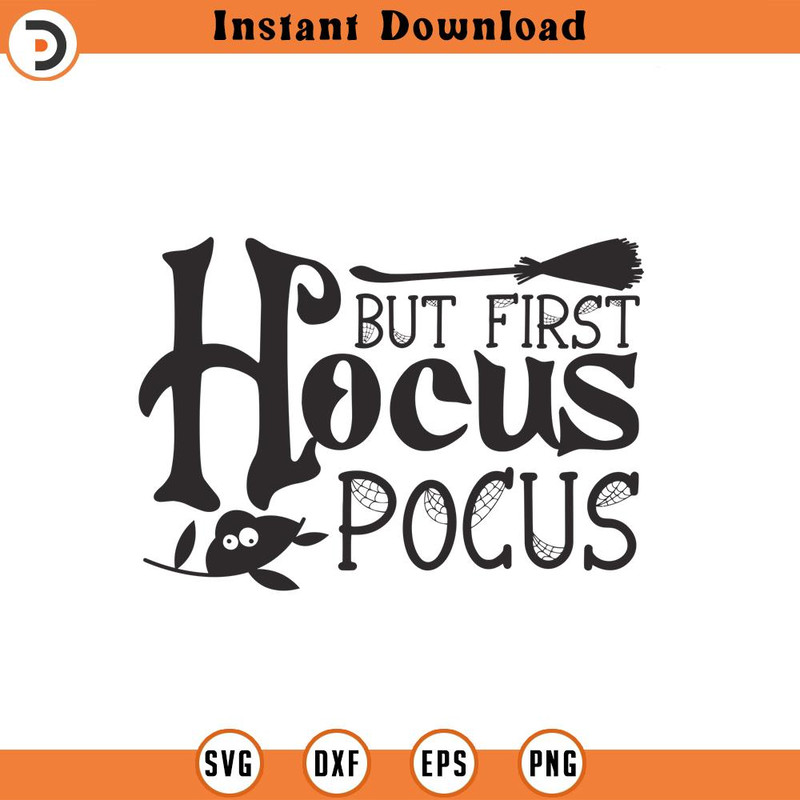 SVG1789-Hocus Pocus SVG, Happy Halloween SVG, Ghost svg, Halloween Quote svg, Ghost Vibes svg, Halloween Vibes svg, Cut Files Cricut, Silhouette.jpg