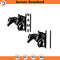 SVG1791-Horses Split Monogram SVG, Horse Svg, Farm Animals SVG, Farm Life Svg, Horse Silhouette, Horse Clipart, Horse Lover Svg, Cut File Cricut.jpg