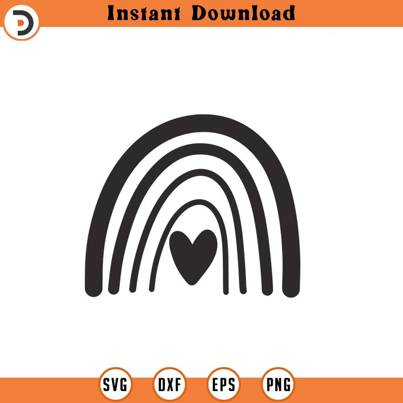 SVG1889-Rainbow SVG, Boho Rainbow SVG, Nursery Decor svg, Room decor svg, Rainbow Nursery Decor svg, Hand-drawn svg, Cut File Cricut,Silhouette.jpg