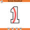 SVG1980-Baseball Number One Svg, First Birthday Svg, Baseball One Png, Baseball Mom, First Bday, Jersey Number Cut File Cricut, Silhouette, Vector.jpg