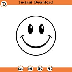 checkered happy face svg, retro happy face png, positive vibes, happy face clipart cut file cricut, silhouette, png pdf