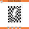 SVG2031-Checkered Lightning Bolt Svg, Wavy Checkered Thunder Svg, Checkerboard Svg, Square Pattern Cut File Cricut, Silhouette, Png Pdf, Vector.jpg