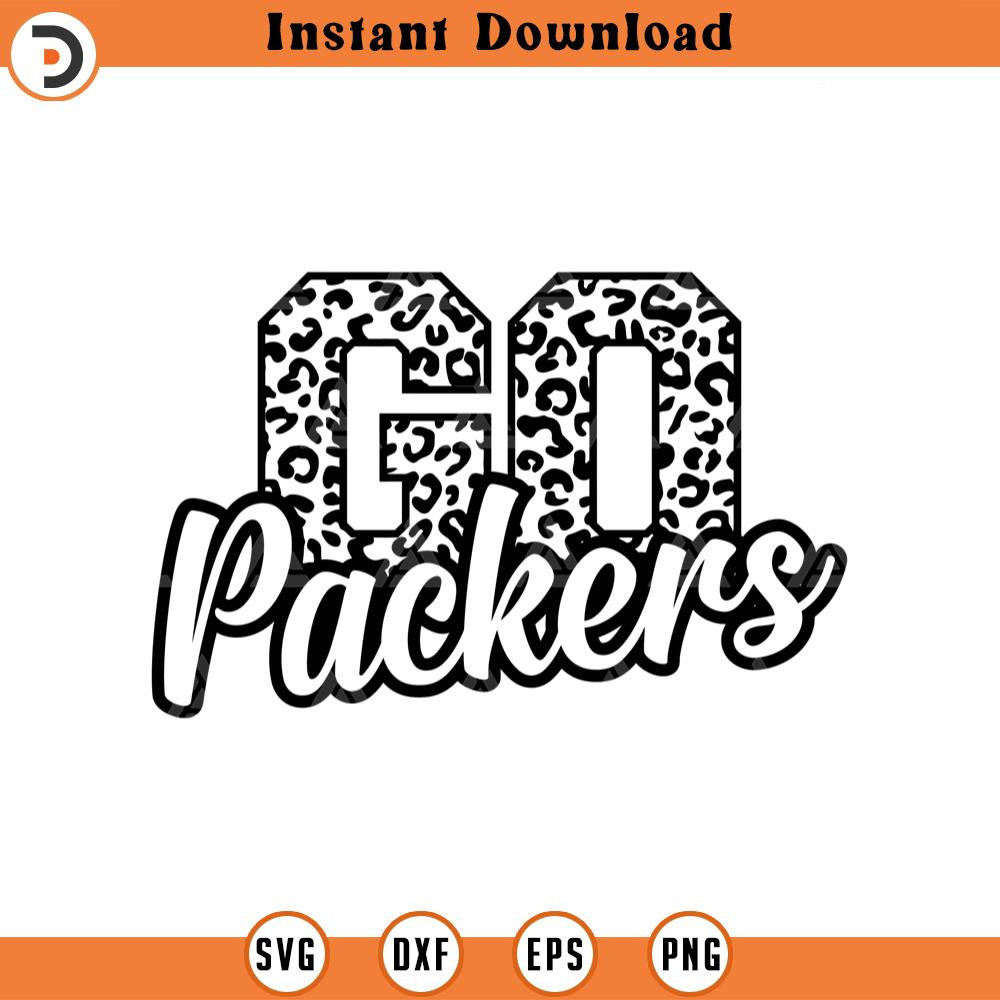 SVG2203-Go Packers Leopard Svg, Go Packers Football Svg, Run Packers Svg, Cheer Mom T-Shirt Cut File Cricut, Png Pdf Eps, Vector, Stencil.jpg