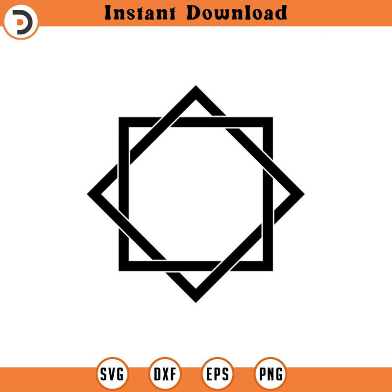 SVG2277-Islamic Star Frame Svg, Star Border Svg, Islamic Motif, Eid Mubarak, Ramadan Cut File Cricut, Silhouette, Png Pdf Eps, Vector.jpg