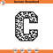 SVG2284-Leopard C Letter Monogram Svg, Cheetah C Letter Svg, Leopard Font Alphabet Svg Cut File Cricut, Silhouette, Png Pdf Eps, Vector.jpg