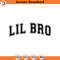 SVG2324-Lil Bro Svg, Brother Svg, Brother Varsity Svg, Brother Life, Brother Shirt, Jersey Font Cut File Cricut, Png Pdf, Vector, Vinyl, Sticker.jpg