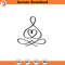 SVG2554- Meditation Yoga svg girl yoga clipart yoga mandala svg yoga vector Yoga png svg files for cricut namaste meditation clipart Cricut 54.jpg