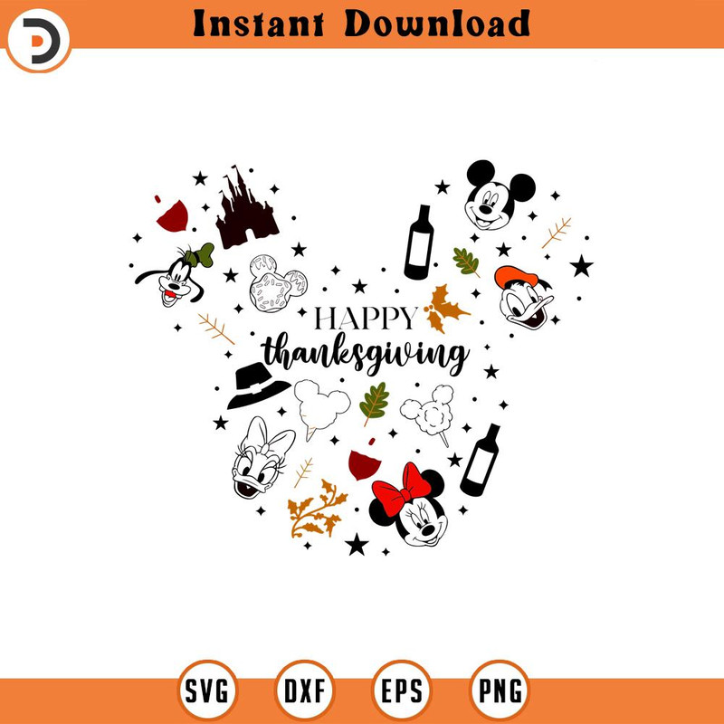 SVG3047-Happy Thanksgiving Svg Png, Thanksgiving Mouse, Fall Svg, Happy Fall Svg, Autumn Mouse Svg, Thanksgiving Png Files For Cricut Sublimation.jpg
