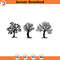 SVG3301- Tree Silhouette Svg Clipart Svg Family Tree Svg Tree Svg Cut Files Cricut Silhouette Clipart Silhouette INSTANT DOWNLOAD.jpg