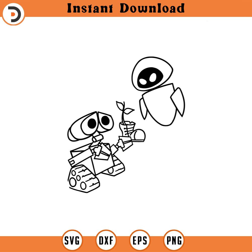 SVG4342-Wall E SVG Eva clipart dxf png clipart , cut file outline silhouette.jpg