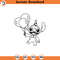 SVG4391-Stitch SVG birthday balloons dxf png clipart , cut file outline silhouette.jpg