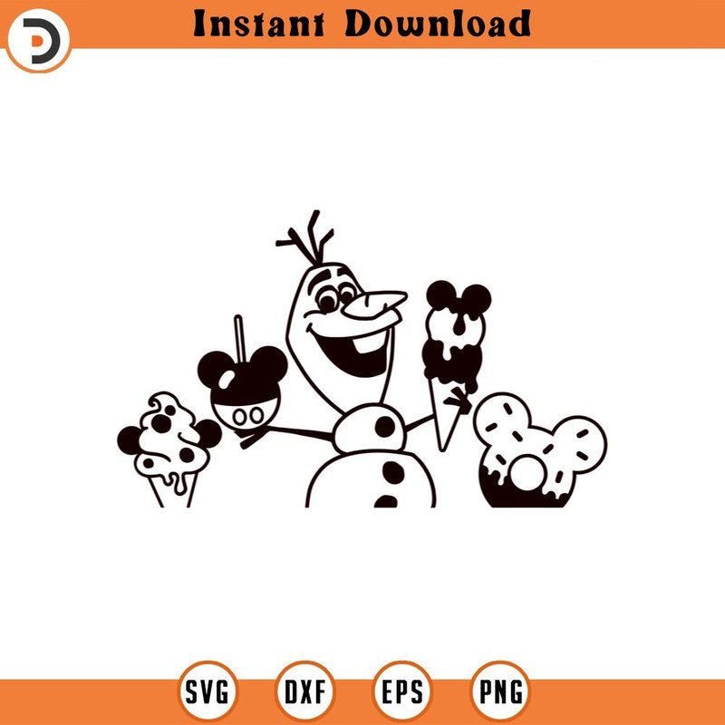 SVG4438-Olaf frozen snacks svg dxf png clipart , cut file outline silhouette.jpg