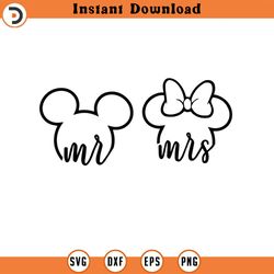 mr and mrs mouse,svg mickey mouse silhouette png, cartoon character cut file dxf, cricut, animal kingdom, princess, magi