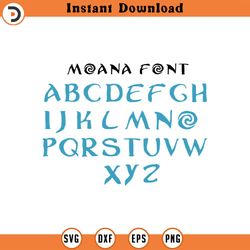 moana font svg, moana font cricut, moana font, moana svg