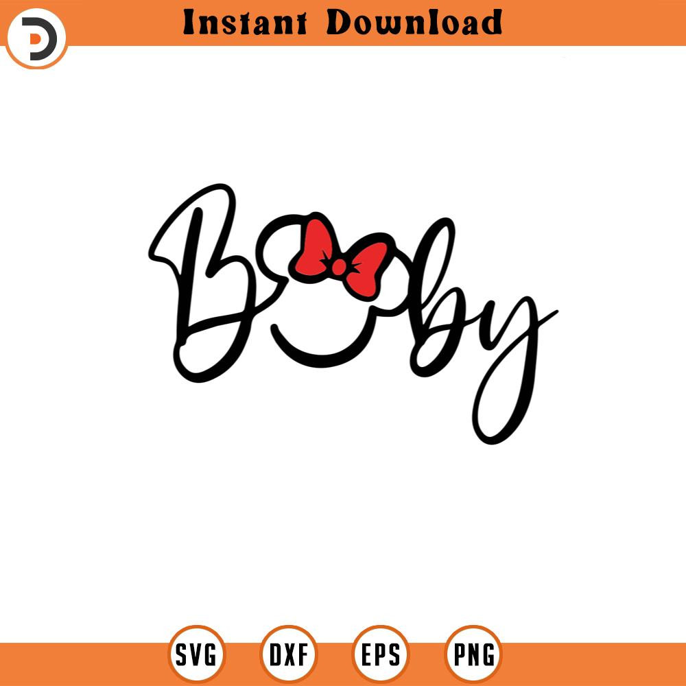 SVG4466-minnie baby SVG,baby mouse, Mouse Family Trip SVG, Customize Gift Svg, Vinyl Cut File, Svg, Pdf, Jpg, Png, Ai Printable Design File.jpg