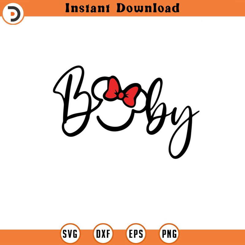 SVG4466-minnie baby SVG,baby mouse, Mouse Family Trip SVG, Customize Gift Svg, Vinyl Cut File, Svg, Pdf, Jpg, Png, Ai Printable Design File.jpg