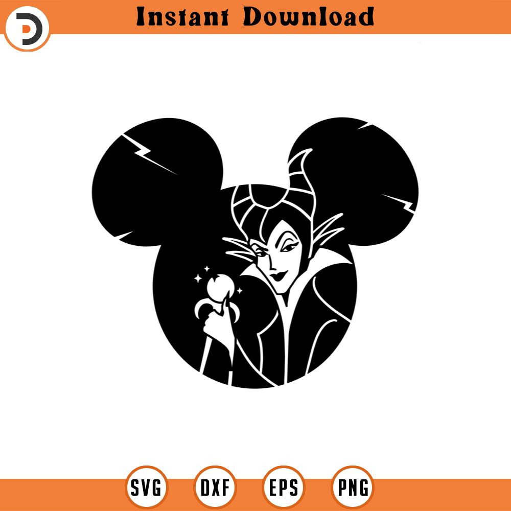 SVG4496-Maleficent Ears SVG Disneyland Villains svg png clipart , cut file outline silhouette.jpg