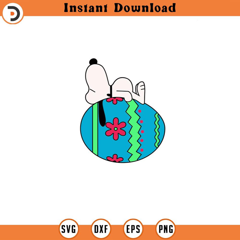 SVG4519-happy dog easter,happy ears svg, Easter svg, Easter happy svg,colored eggs, Cricut and silhouette.jpg