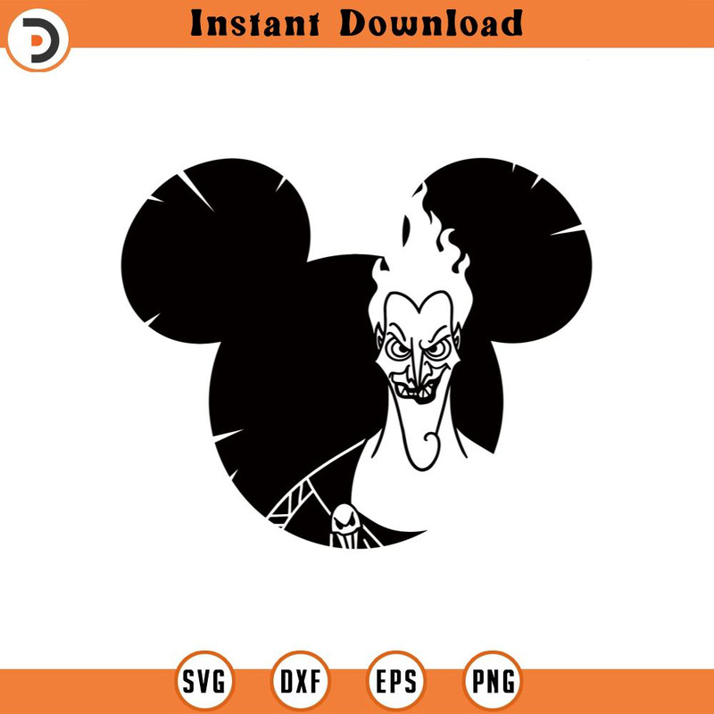 SVG4524-Hades Ears SVG Hercules dxf png villain clipart , cut file outline silhouette.jpg