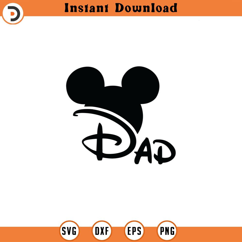SVG4583-Dad SVG,mickey dad SVG, Mouse Family Trip SVG, Customize Gift Svg, Vinyl Cut File, Svg, Pdf, Jpg, Png, Ai Printable Design File.jpg