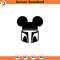 SVG517-Mandolorian with Mouse Ears Svg, Mickey svg, Baby Yoda Svg, Star Wars Svg, Vinyl Cut File, Svg, Pdf, Jpg, Png, Ai Printable Design File.jpg