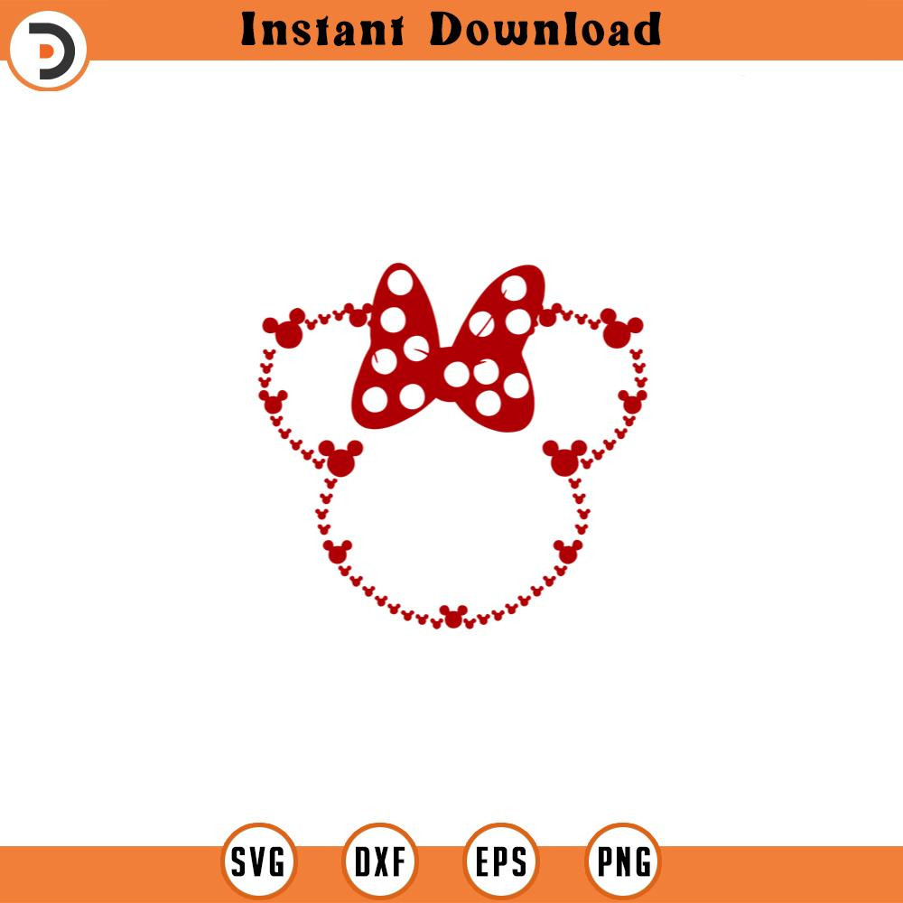 SVG533-Mouse head with lines svg, Mouse face svg, Family trip, Customize svg, Vinyl Cut File, Svg, Pdf, Jpg, Png, Ai Printable Design File.jpg