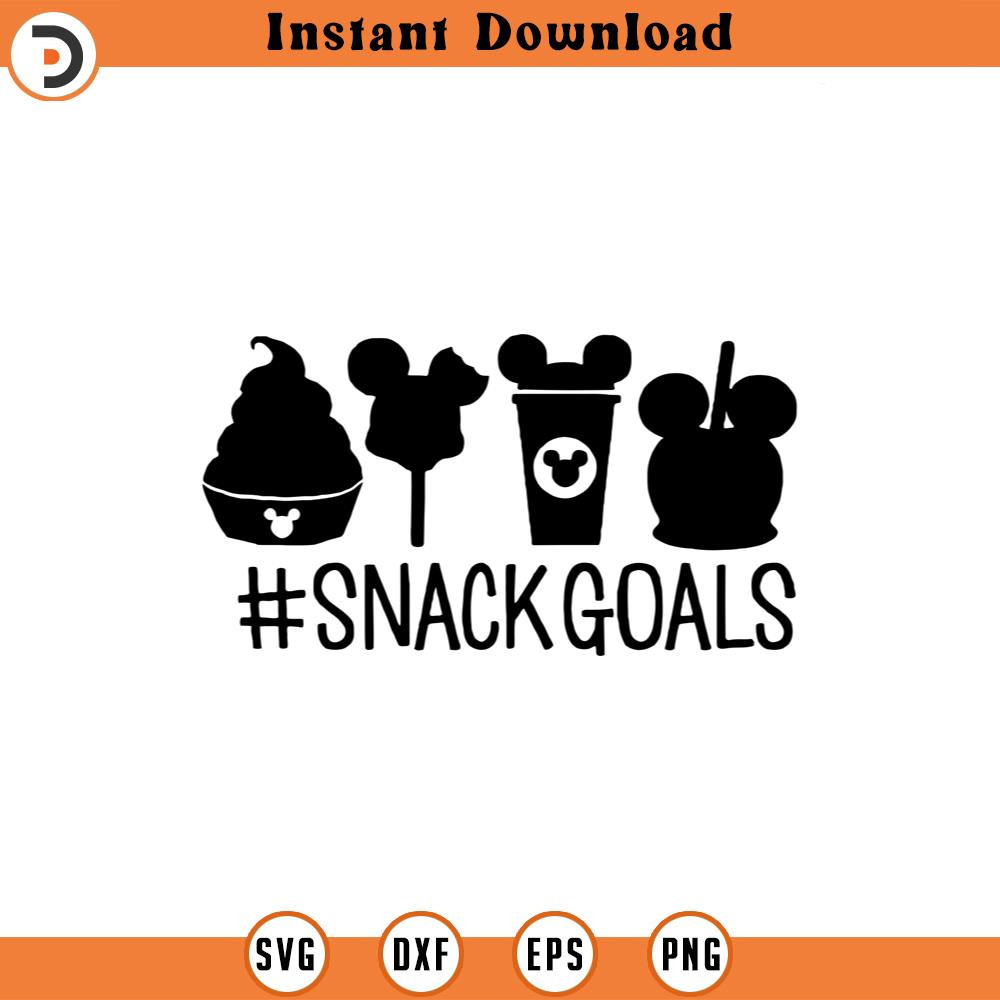 SVG544-Snack Goals svg, Snack svg, Family svg, Customize Gift Svg, Vinyl Cut File, Svg, Pdf, Jpg, Png, Ai Printable Design File.jpg