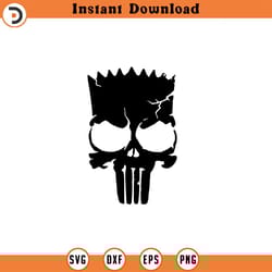the bart punisher svg dxf eps png