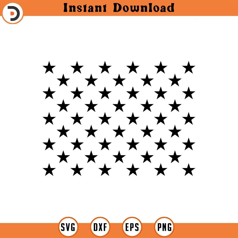 SVG621-50 stars svg, United States of America flag stars, 50 Stars American Flag SVG, 50 USA stars svg, stars svg, 50 stars svg cut file.jpg
