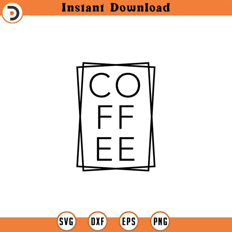 SVG717-Coffee Square Svg, Coffee Svg for Shirts, Coffee Png, Coffee Vector, Coffee Quote Svg, Coffee Mug Svg, Coffee Cut File, Coffee Shirt Svg.jpg