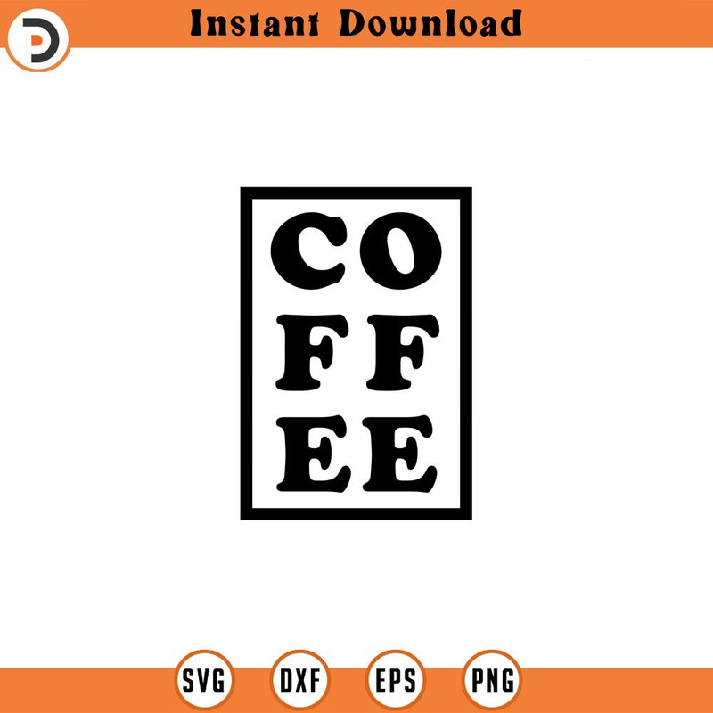SVG721-Coffee Square Svg, Coffee Svg for Shirts, Coffee Png, Coffee Vector, Coffee Quote Svg, Coffee Mug Svg, Coffee Cut File, Coffee Shirt Svg 4.jpg