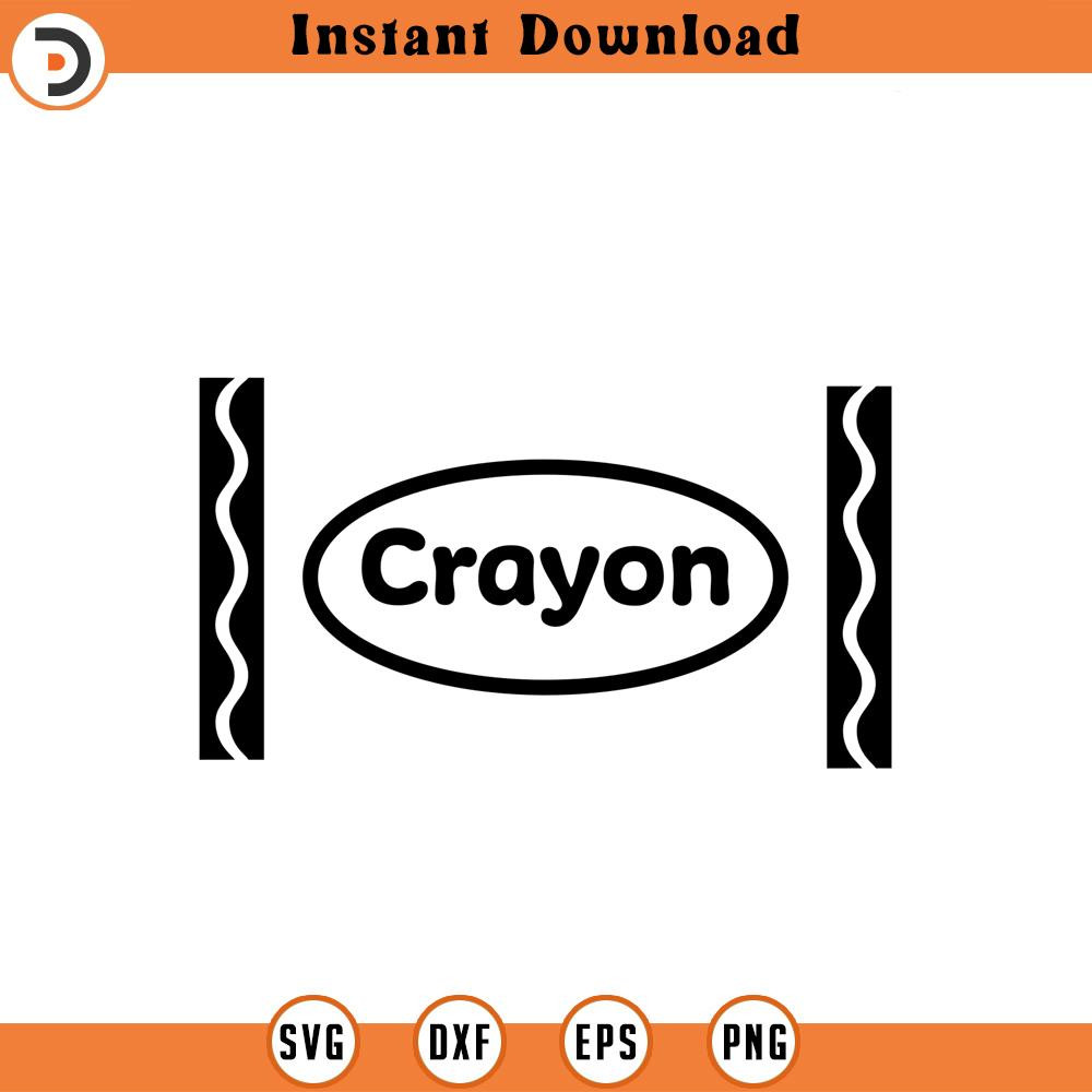SVG744-Crayon Svg, Crayon Wrapper Svg, Crayon Costume Svg, Halloween Crayon Svg, Crayon Cut File, Crayon Wrapper Cut File, Crayon Shirt Svg 2.jpg